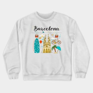Barcelona Elements Crewneck Sweatshirt